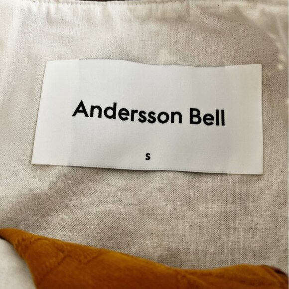 NWT Andersson Bell Kaila Faux Suede Laser Cut Skirt Size S - Picture 7 of 10